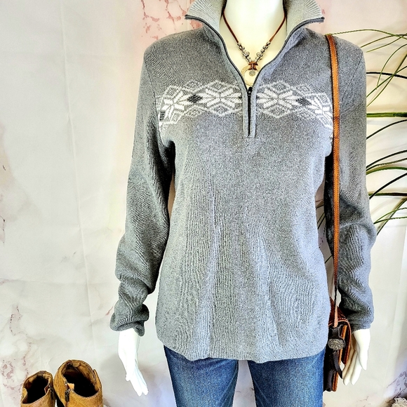 Eddie Bauer Sweaters - Eddie Bauer 100% cotton soft knit sweater